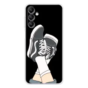 Чехол с Прикольным принтом на Samsung Galaxy M36 (Кеды)