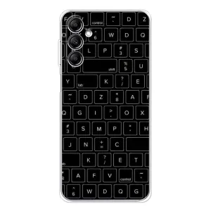 Чехол с рисунком «Клавиатура» для Samsung Galaxy M36