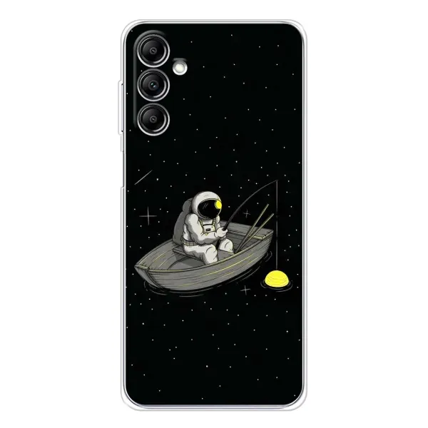 Чехол с рисунком «Космонавт на рыбалке» для Samsung Galaxy M36 Чехол с рисунком «Космонавт на рыбалке» для Samsung Galaxy M36