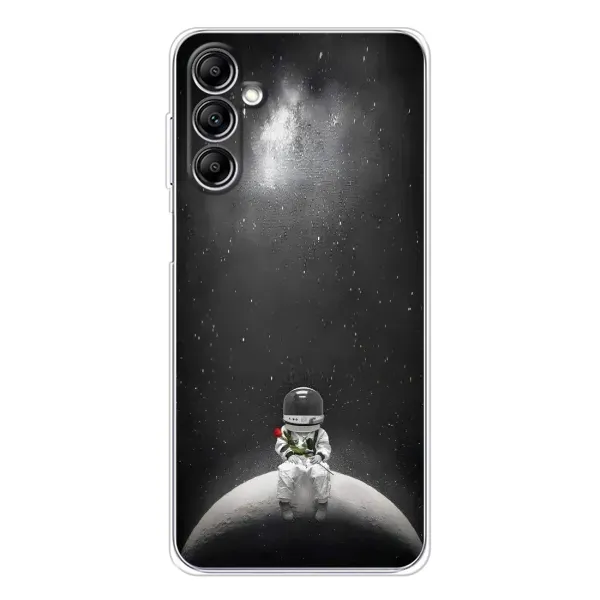 Чехол с рисунком «Космонавт романтик» для Samsung Galaxy M36 Чехол с рисунком «Космонавт романтик» для Samsung Galaxy M36