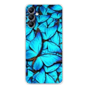 Силіконовий бампер з картинкою звірів для Samsung Galaxy M36 (Крила метеликів)
