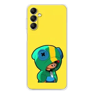 Чехол Бравл Старс для Samsung Galaxy M36 (Леон (LEON))