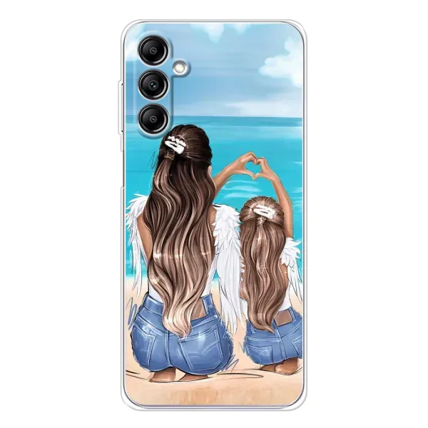 Чехол с рисунком «Мама и дочь» для Samsung Galaxy M36 Чехол с рисунком «Мама и дочь» для Samsung Galaxy M36