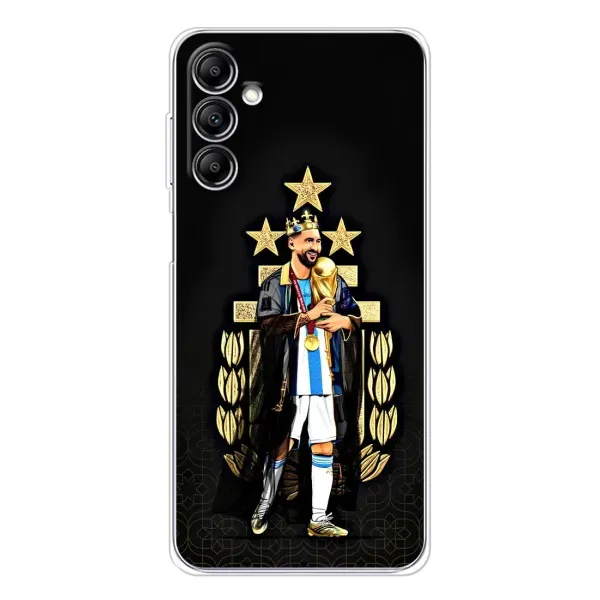 Чехол с рисунком «Месси король» для Samsung Galaxy M36