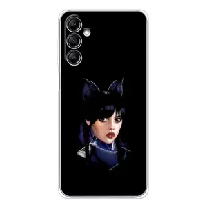 Чехлы с принтом Уэнсдей на Samsung Galaxy M36 (Милая Уэнсдей)