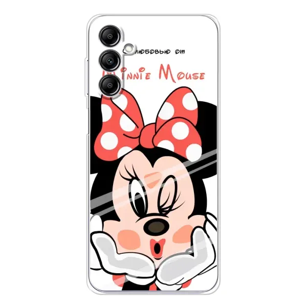 Чехол с рисунком «Minni Mouse» для Samsung Galaxy M36 Чехол с рисунком «Minni Mouse» для Samsung Galaxy M36