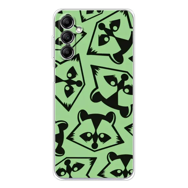 Чехол с рисунком «Мордочки Енота» для Samsung Galaxy M36 Чехол с рисунком «Мордочки Енота» для Samsung Galaxy M36