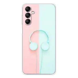 Девчачий Чехол для Samsung Galaxy M36 (Наушники)