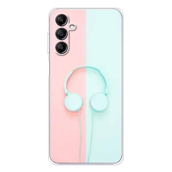 Чехол с рисунком «Наушники» для Samsung Galaxy M36 Чехол с рисунком «Наушники» для Samsung Galaxy M36