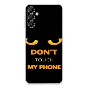 Чехол с Прикольным принтом на Samsung Galaxy M36 (Не трогай мой телефон)