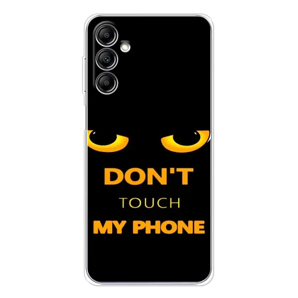 Чехол с рисунком «Не трогай мой телефон» для Samsung Galaxy M36 Чехол с рисунком «Не трогай мой телефон» для Samsung Galaxy M36