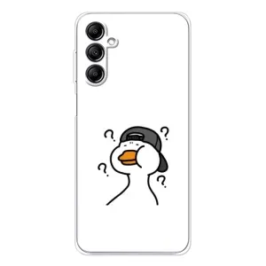 Бампер с принтом Мемы для Samsung Galaxy M36 (Непонимание)