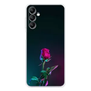 Чохли з принтом Троянд для Samsung Galaxy M36 (Нічна троянда)