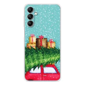 Чохол новорічна ялинка на Samsung Galaxy M36 (Новорічний настрій)