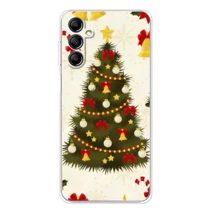 Чохол новорічна ялинка на Samsung Galaxy M36 (Новорічний принт)