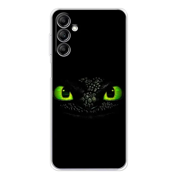 Чехол с рисунком «Глаза Беззубика» для Samsung Galaxy M36