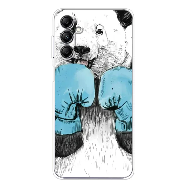 Чехол с рисунком «Панда боксер» для Samsung Galaxy M36 Чехол с рисунком «Панда боксер» для Samsung Galaxy M36