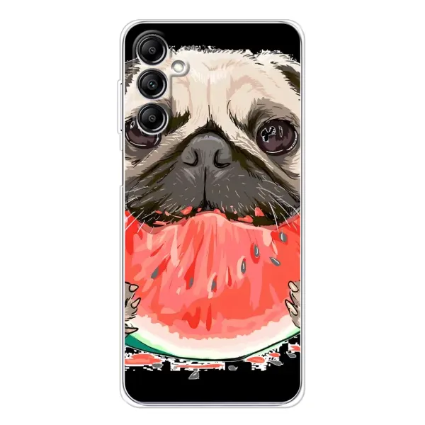 Чехол с рисунком «Смешной Мопс» для Samsung Galaxy M36 Чехол с рисунком «Смешной Мопс» для Samsung Galaxy M36