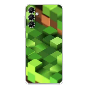 Чохли для Samsung Galaxy M36 (Персонажі МайнКрафт) (Текстура)