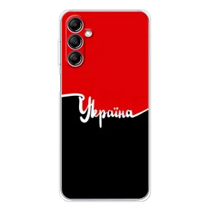 Чехлы УПА (Красно-Чёрный) на Samsung Galaxy M36 (Украина УПА)