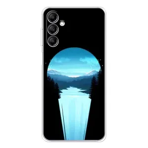 Літній Чохол на Samsung Galaxy M36 (Синій Водоспад)