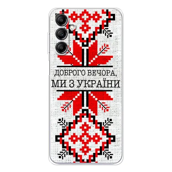 Чехол с рисунком «Вышиванка Доброго вечера» для Samsung Galaxy M36 Чехол с рисунком «Вышиванка Доброго вечера» для Samsung Galaxy M36