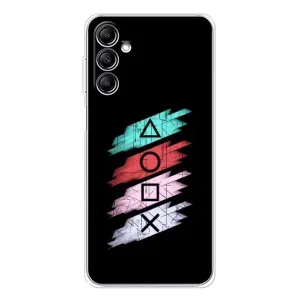 Чехол с рисунком «Значки Sony» для Samsung Galaxy M36