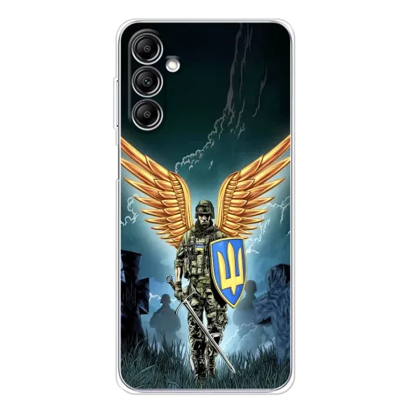 Чехол с рисунком «ЗСУ з крильями» для Samsung Galaxy M36
