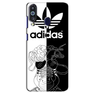Чехол в стиле "Адидас" для Самсунг М40 (Adidas шнурки)