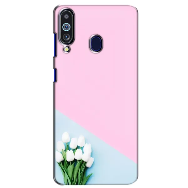 Чехол с рисунком «Белые тюльпаны» для Samsung Galaxy M40 Чехол с рисунком «Белые тюльпаны» для Samsung Galaxy M40