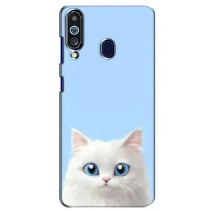 Чохол на тематику: Коти для Samsung Galaxy M40 (Білий кіт)