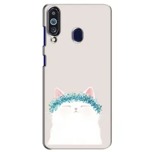 Чохол на тематику: Коти для Samsung Galaxy M40 (Білий котик)