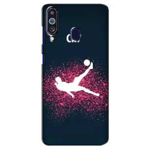 Чехол Криштиану Роналду для Samsung Galaxy M40 (CR7 Удар)