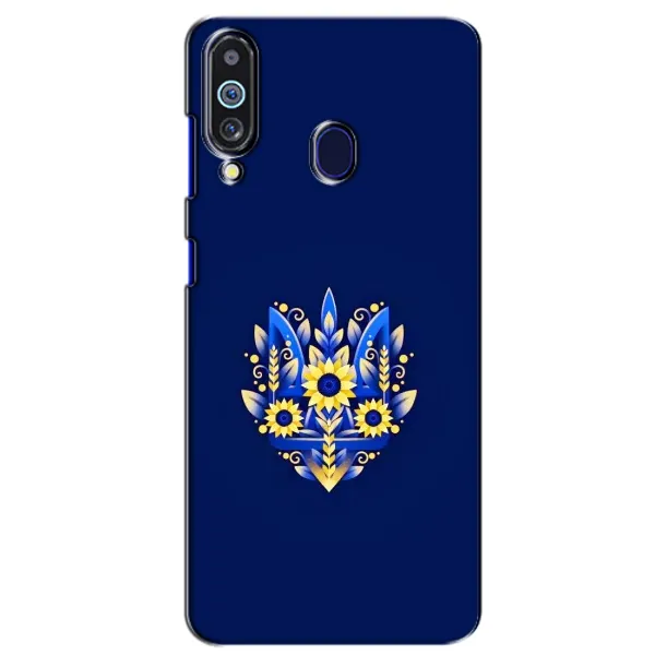 Чехол с рисунком «Цветущий Герб» для Samsung Galaxy M40