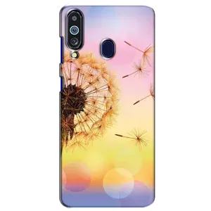 Силиконовый Чехол с одуванчиками на Samsung Galaxy M40 (Цветок-одуванчик)