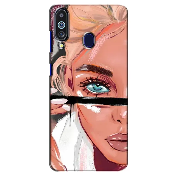 Чехол с рисунком «Девушка и ресницы» для Samsung Galaxy M40 Чехол с рисунком «Девушка и ресницы» для Samsung Galaxy M40