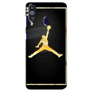 Силіконовый Чохол Nike Air Jordan на Самсунг М40 (Джордан 23)