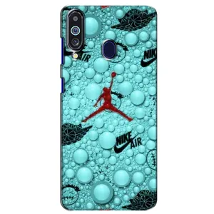 Силіконовый Чохол Nike Air Jordan на Самсунг М40 (Джордан Найк)
