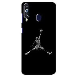 Силіконовый Чохол Nike Air Jordan на Самсунг М40 (Джордан)
