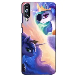 Чехол Unicorn на Samsung Galaxy M40 (Единорожки на тучках)