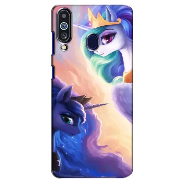 Чехол с рисунком «Единорожки на тучках» для Samsung Galaxy M40 Чехол с рисунком «Единорожки на тучках» для Samsung Galaxy M40