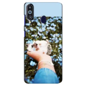 Чохли з зображенням різних тварин на Samsung Galaxy M40 (Їжачок в руці)