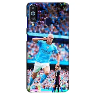 Чехлы с принтом для Samsung Galaxy M40 Футболист