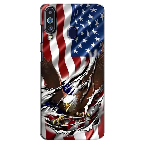 Чохол з малюнком «Прапор USA» для Samsung Galaxy M40 Чохол з малюнком «Прапор USA» для Samsung Galaxy M40