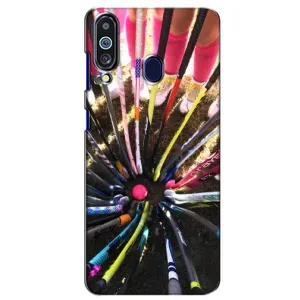 Чохли з прінтом Спортивна тематика для Samsung Galaxy M40 (Флорбол)