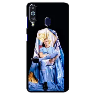 Чохли з принтом на Samsung Galaxy M40 Футболіст (футболіст Холанн)