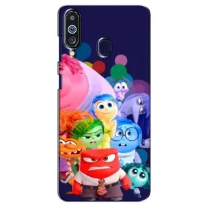 Чехол Головоломка для Samsung Galaxy M40 - (AlphaPrint) (Герои головоломки)