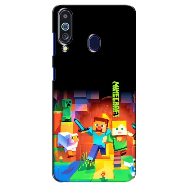 Чехол с рисунком «Герой Майнкрафт» для Samsung Galaxy M40 Чехол с рисунком «Герой Майнкрафт» для Samsung Galaxy M40