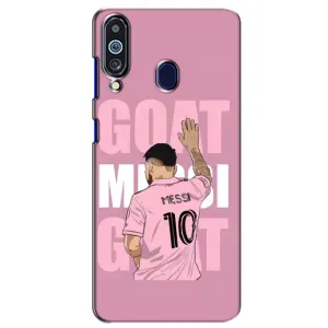 Чехлы Лео Месси в Майами на Samsung Galaxy M40