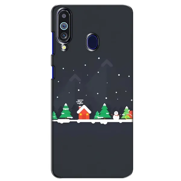 Чехол с рисунком «Город зимний» для Samsung Galaxy M40 Чехол с рисунком «Город зимний» для Samsung Galaxy M40